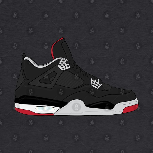 Air Jordan IV (4) - Bred by WalkDesigns